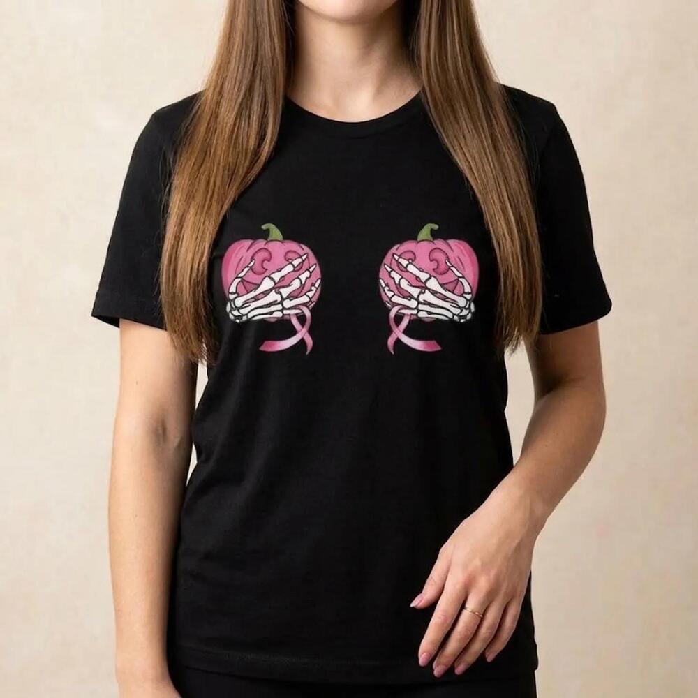In October We Wear T-Shirt Awareness Tee